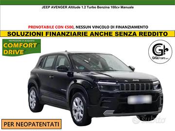 Jeep Avenger Altitude 1.2 Turbo Benzina Manuale Ne
