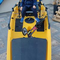 Kayak (Tide kayak) da pesca  (4,20 mt) a pedali