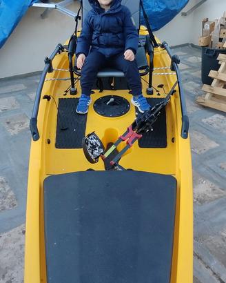 Kayak (Tide kayak) da pesca  (4,20 mt) a pedali