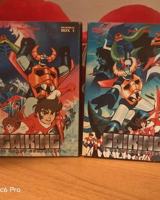 GAIKING Il Robot Guerriero Box 1 e 2 Yamato video