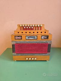 Organetto Moreschi 4 Bassi in Si