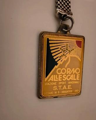 portachiavi vintage Corno alle Scale