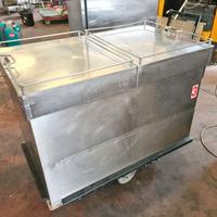 carrello inox per bagnomaria usato