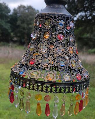 lampadario vintage stile rétro 