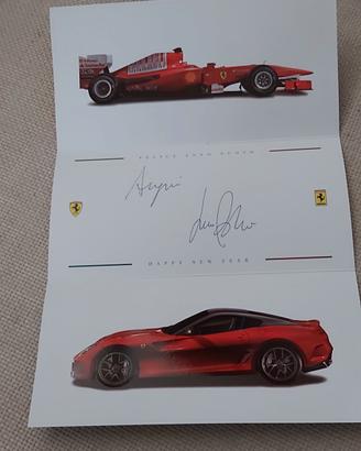 FERRARI Luca Cordero Autografi 