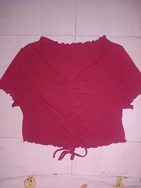 maglia crop top shein taglia Xl 50