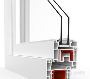 3 serramenti Aluplast 1400 X 700