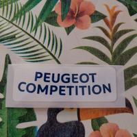 Adesivo Peugoet Competition