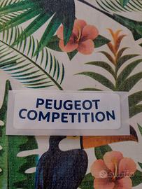 Adesivo Peugoet Competition