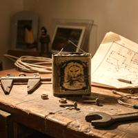 Antica batteria  elettrica tedesca 