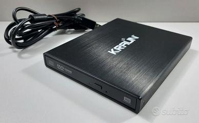 Kraun - Lettore/Masterizzatore DVD Esterno USB