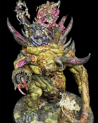 The Glottkin Larvoidi Nurgle Warhammer AoS Dipinto