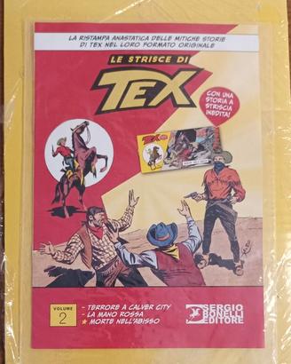 Le strisce di tex ristampa anastatica