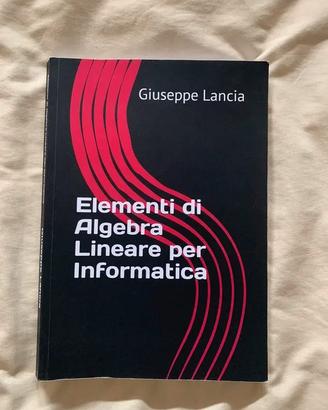 Elementi di Algebra Lineare per Informatica
