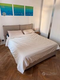 Letto matrimoniale e materasso Ikea