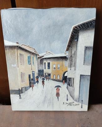 Quadro paesaggistico 24x30