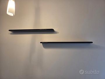 MENSOLE NERE LACCATE LUCIDE