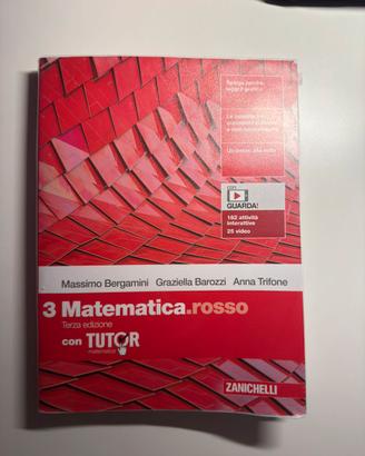 Libro Matematica 3 superiore