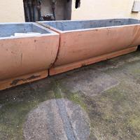  2 fioriere in cemento 