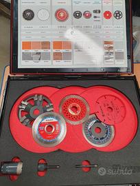 SET DISCHI SMERIGLIATRICE DIAM 115 E 230MM WURTH