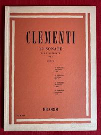 Clementi 12 sonate vol. 1 e 2