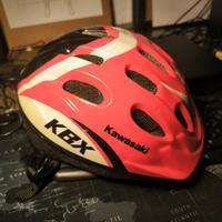 Casco Mountain bike bambino kawasaki