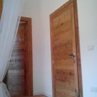 porta interno in legno vecchio pannello orizzontal