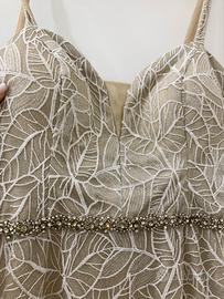 Abito elegante impero couture