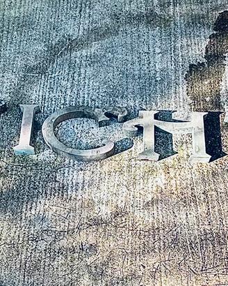 Insegna Vintage in Rame