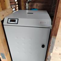 caldaia stufa pellet clam vittoria 20 kw