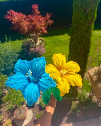 Fiori lavorati a mano