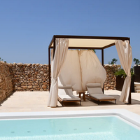 POMPEIANA AUTOPORTANTE CON TELO FISSO mt3x3  €2050