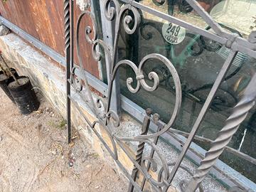 Letto singolo ferro battuto