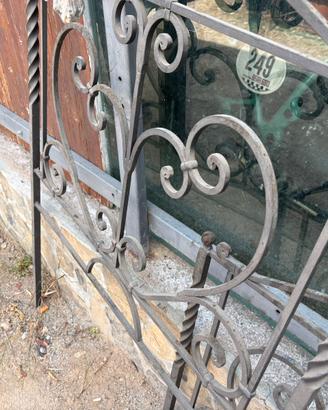 Letto singolo ferro battuto