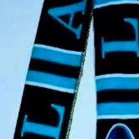 Ss lazio sciarpa seta