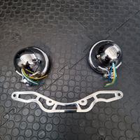 Kit Faretti Supplementari + Staffa Chrome Honda 