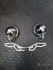 Kit Faretti Supplementari + Staffa Chrome Honda 