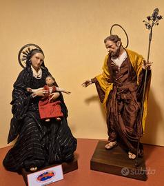 pastore napoletano 35 cm madonna di montevergine 