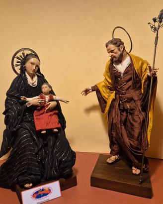 pastore napoletano 35 cm madonna di montevergine 