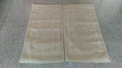 Scendiletto panna SARDA - FATTI A MANO