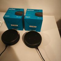 Coppia Amazon Echo Dot(3ªgen)con scatole originali
