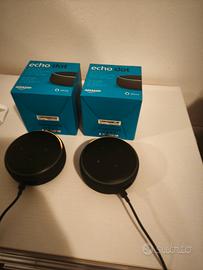 Coppia Amazon Echo Dot(3ªgen)con scatole originali