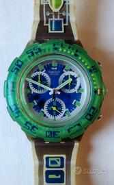 Orologio Swatch Aqua Chrono 1996 Vintage originale