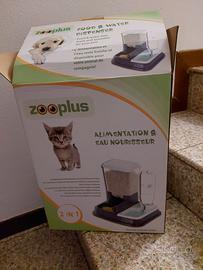 Zooplus food and water dispenser