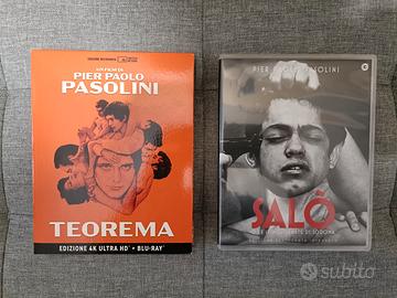Lotto Pasolini Blu-ray 4k 2 film