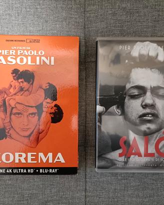 Lotto Pasolini Blu-ray 4k 2 film