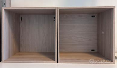 Scaffali cubo legno