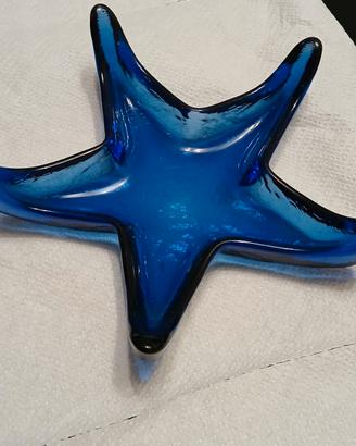 posacenere stella marina colore blu