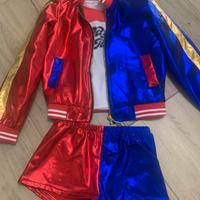 Vestito carbevale bambina HARLEY QUINN