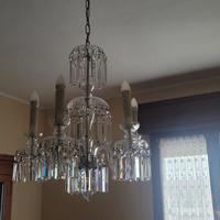 lampadario in cristallo di boemia